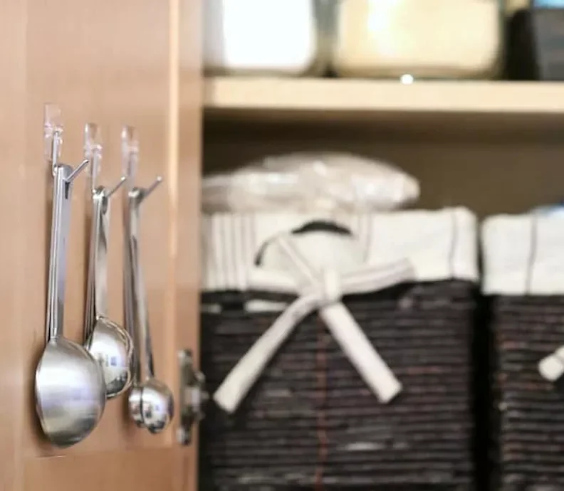 49 Brilliant Storage Solutions to Transform Every Room in Your Home Hang Your Measuring Spoons