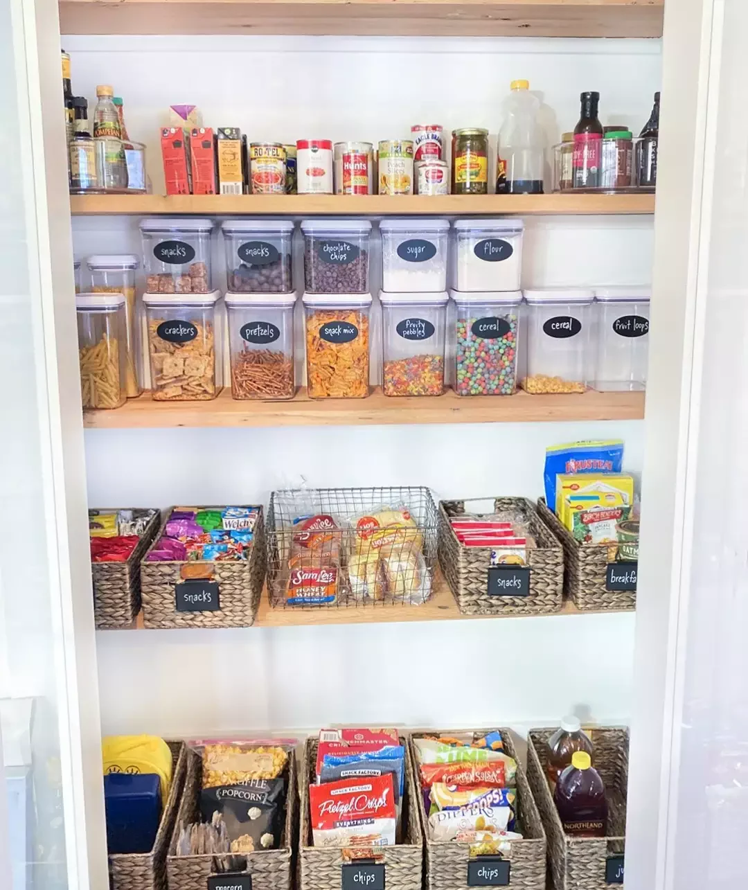 18 Brilliant Canned Food Organization Ideas That Transform Your Kitchen Storage Hang a Floating Pantry Shelf