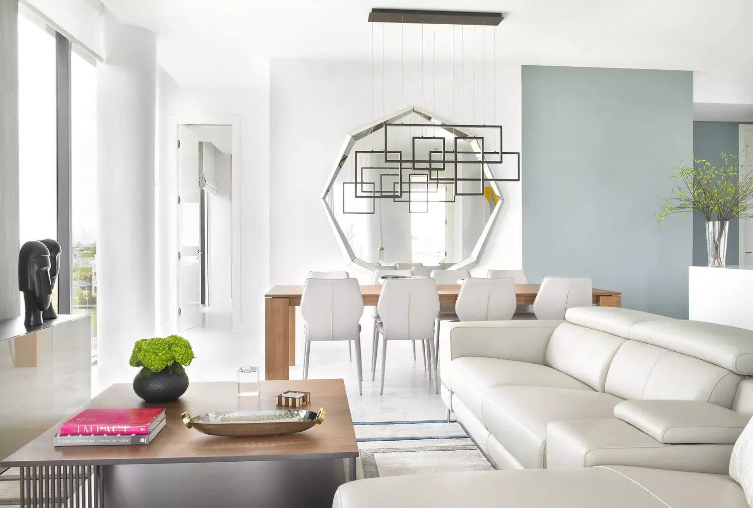 14 Brilliant Living Room Lighting Ideas That Set the Perfect Mood 11 Hang a Modern Pendant Light