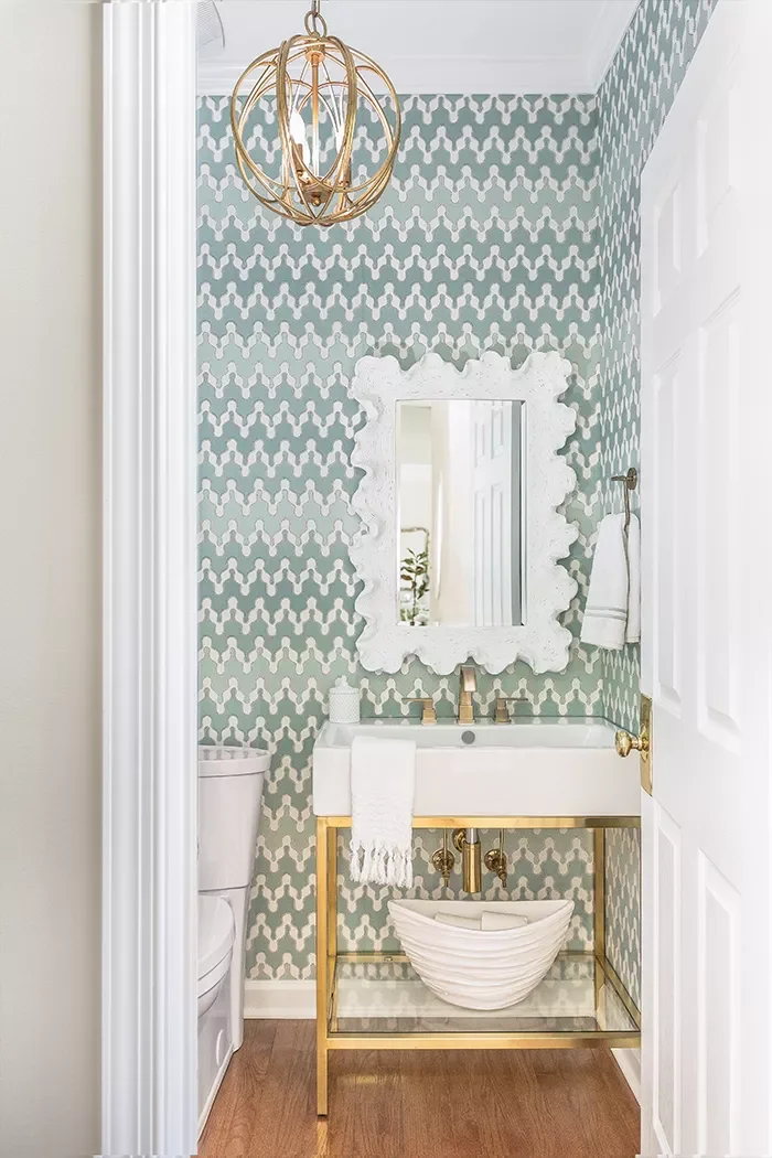 20 Brilliant Tiny Bathroom Ideas That Really Work 2 Hang a Pendant Light