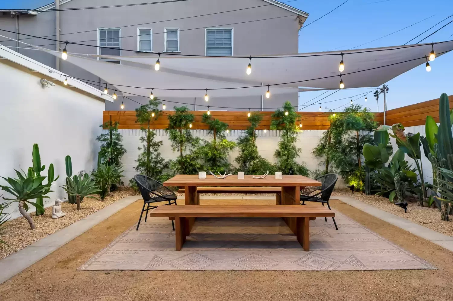 50 Stunning Patio Cover Ideas to Transform Your Outdoor Space Hang a Shade Sail