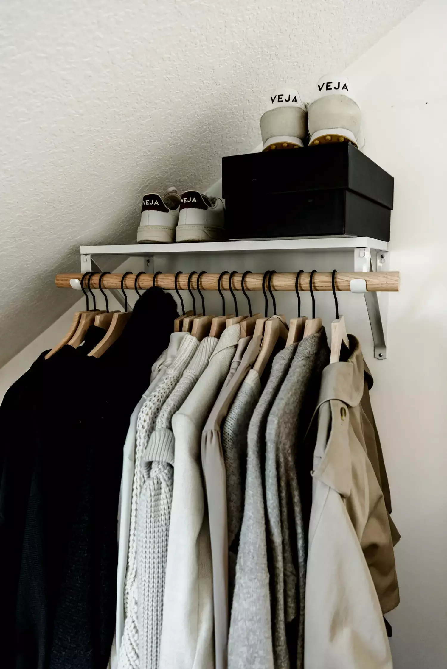 27 Brilliant Small Closet Organization Ideas That Actually Work Hang a Shelf