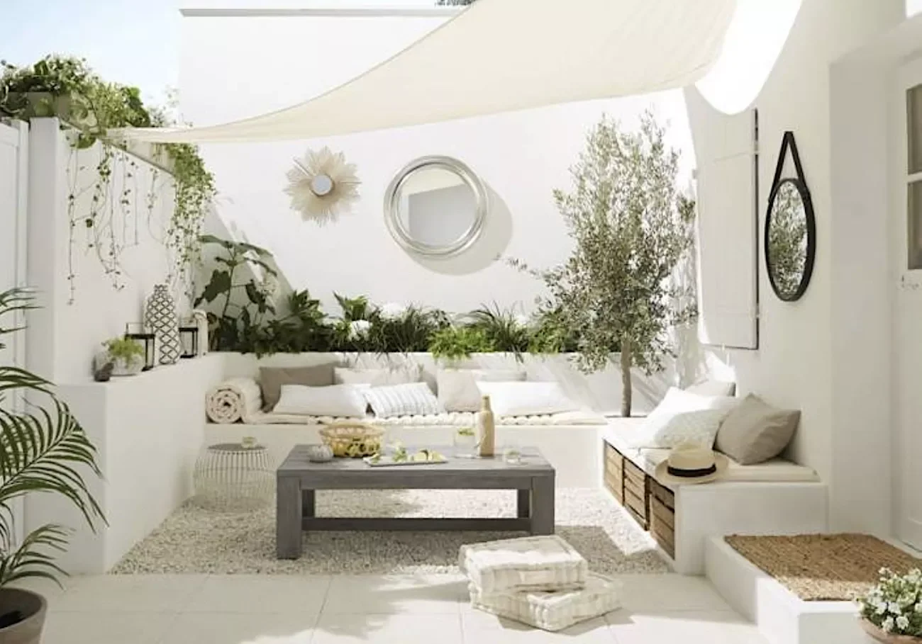 Hang a Sun Shade Sail