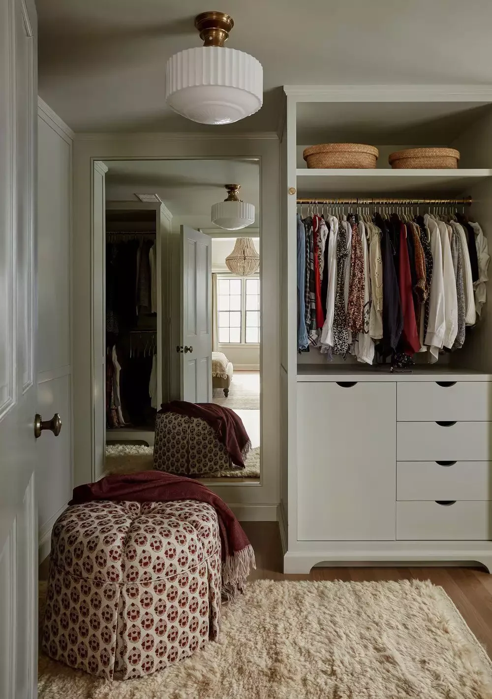 47 Smart Closet Solutions That Will Transform Your Storage Space Hang a Wall-Mounted Mirror