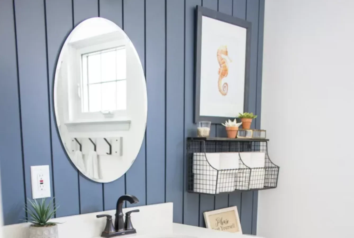 17 Brilliant Above-Toilet Storage Solutions That'll Transform Your Bathroom Hang a Wire Bin