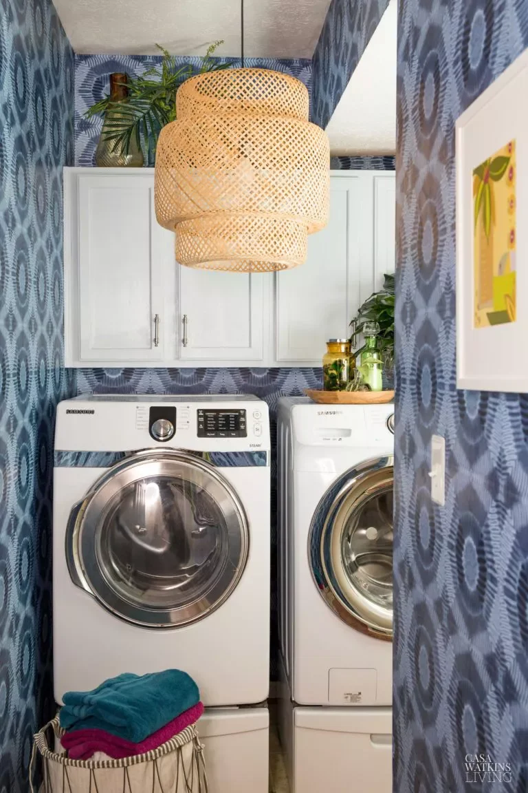 87 Home Decor Ideas That Transform Every Room Hang a Woven Pendant