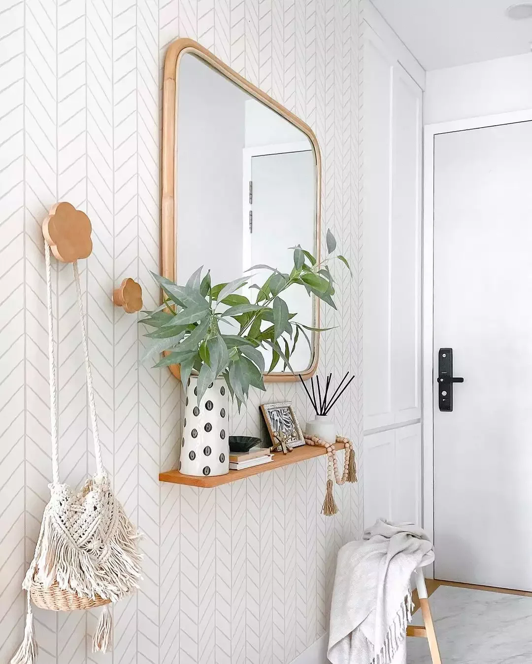30 Brilliant Storage Solutions to Transform Your Small Apartment Hang an Entryway Shelf