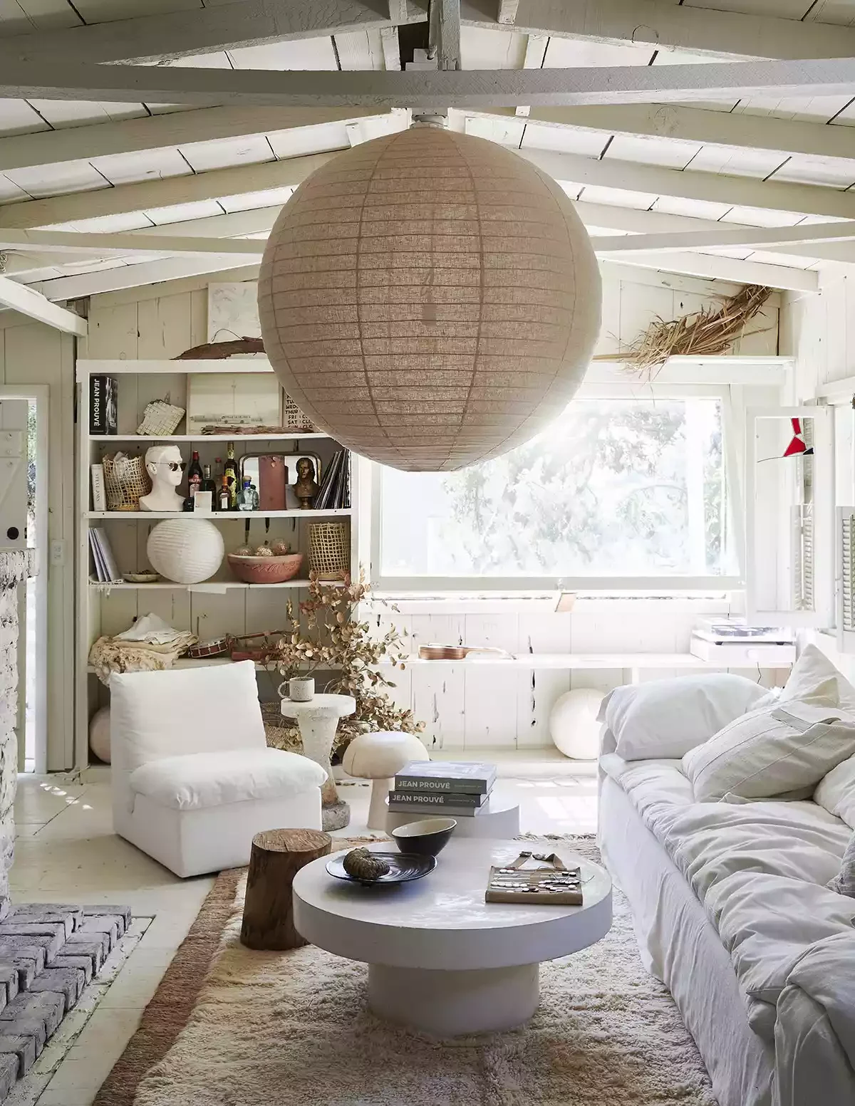 92 Living Room Styling Ideas That Will Transform Your Space Hang an Oversized Pendant