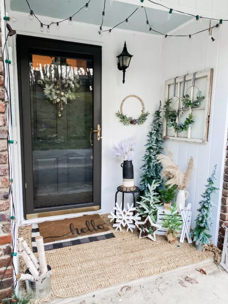 38 Vintage Window Frame Ideas That Transform Any Space 4 Hang an a Porch