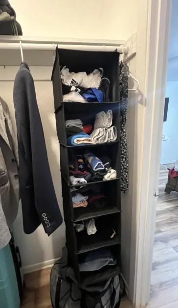 24 Storage Ideas For Tiny Homes You Can't Live Without Hanging Closet Organizers