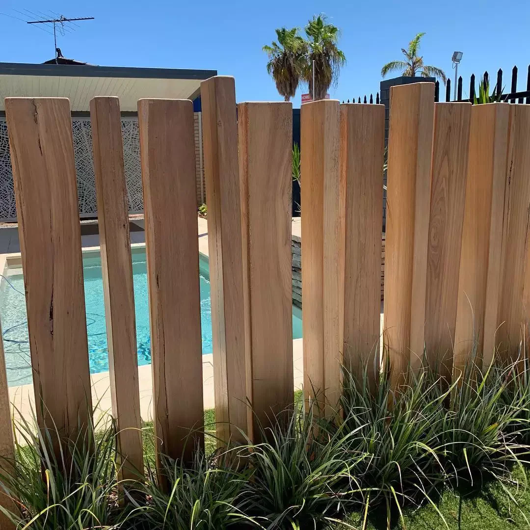 26 Beautiful Pool Barrier Ideas to Transform Your Backyard 14 Hardwood Posts
