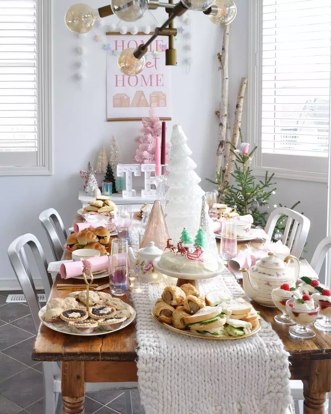 50 Festive Christmas Party Decorating Ideas Your Guests Will Absolutely Adore 43 Have a Christmas Tea Party