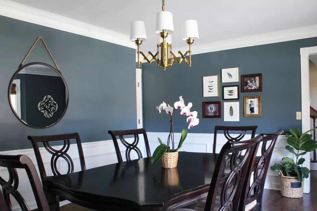 40 Stunning Blue Dining Room Ideas That Will Transform Your Space 5 Hazy Blue
