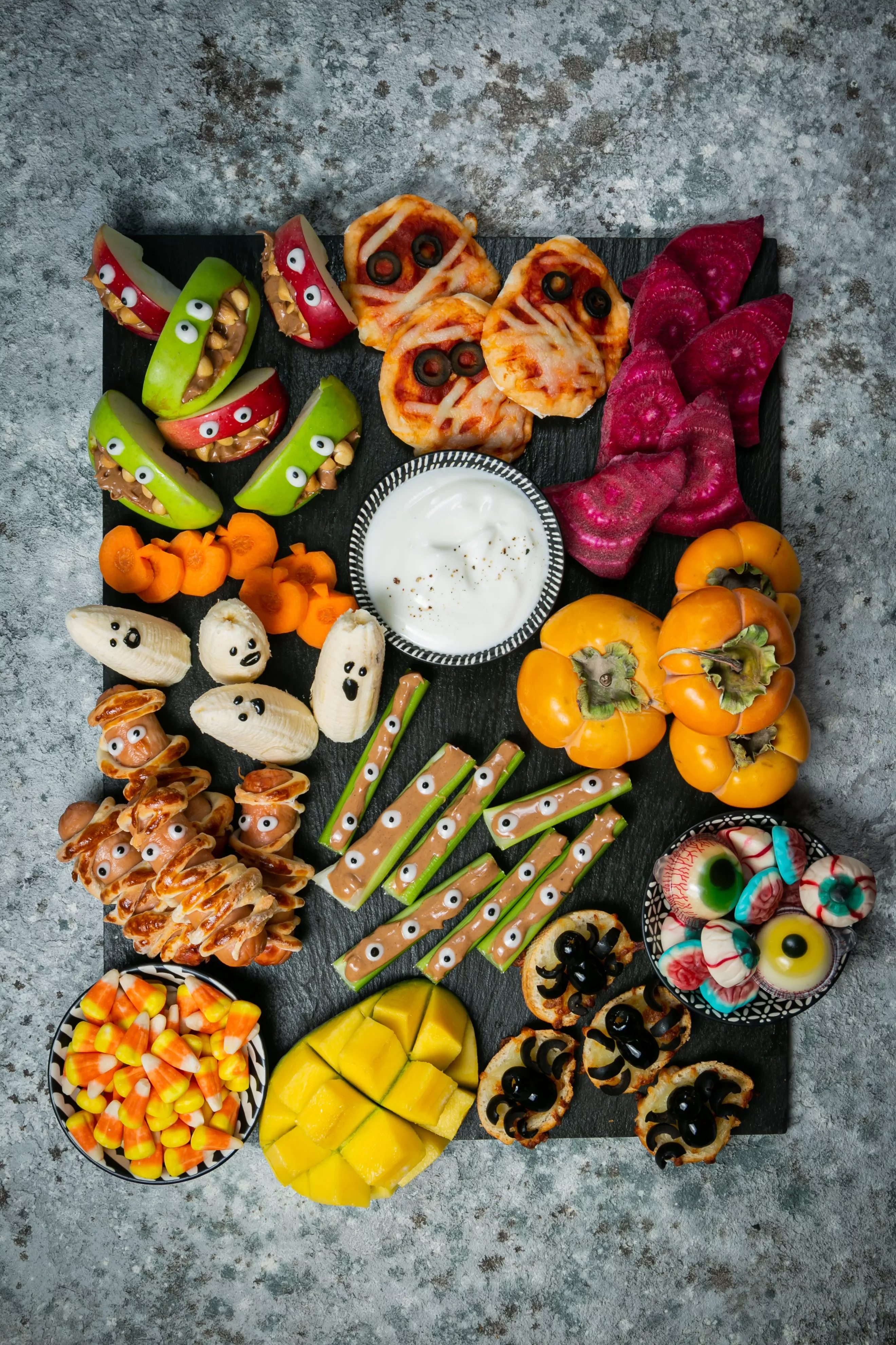 23 Spooky Halloween Charcuterie Board Ideas to Inspire You 14 Healthy Halloween Charcuterie Board