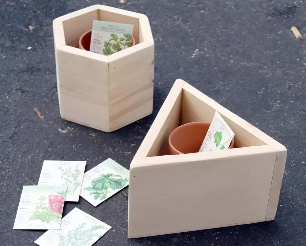 Hexagon Planter Box