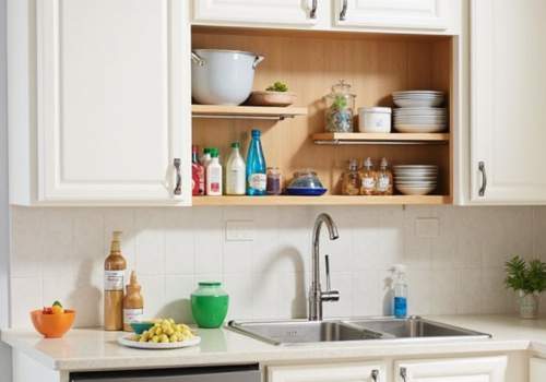 Hidden Cabinet Door Organizers