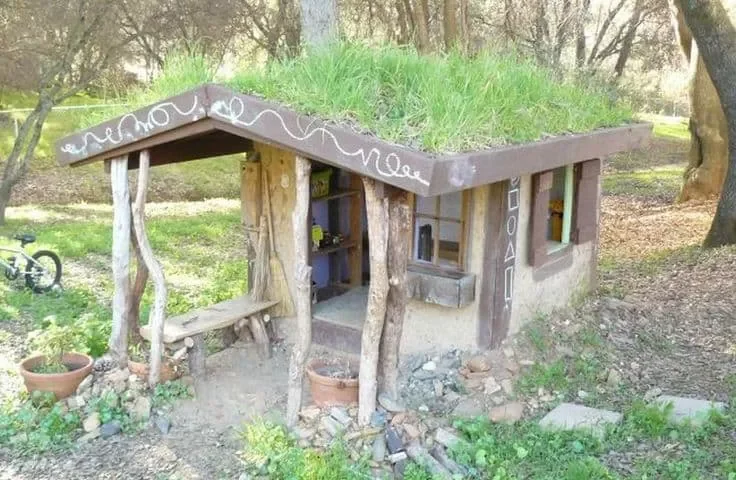 28 Amazing Treehouse Design Ideas That Will Transform Your Backyard 12 Hide Away in a Hobbit Hole Treehouse