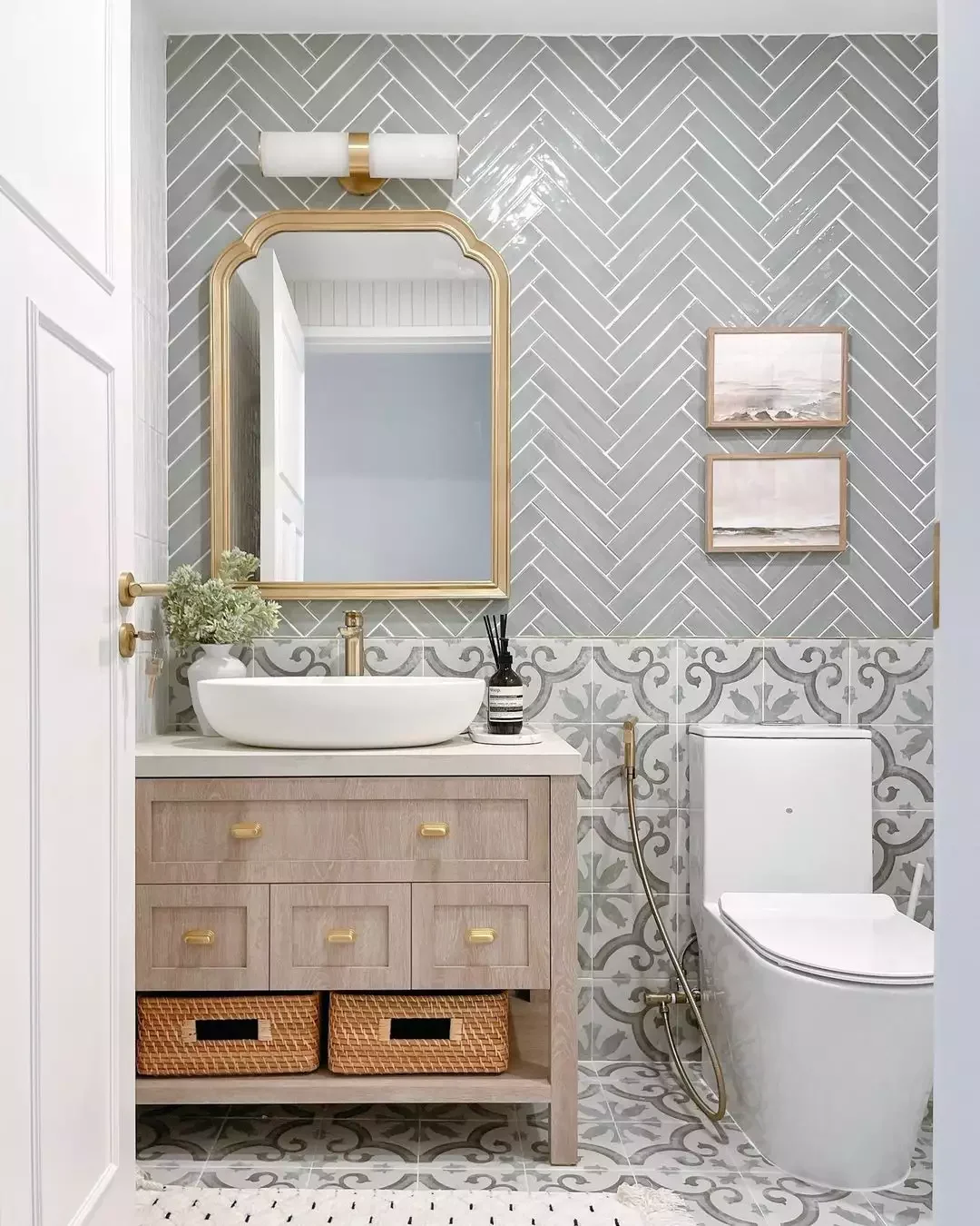 20 Smart Ways to Transform Your Bathroom Cabinet Storage Hide Clutter in Wicker Baskets