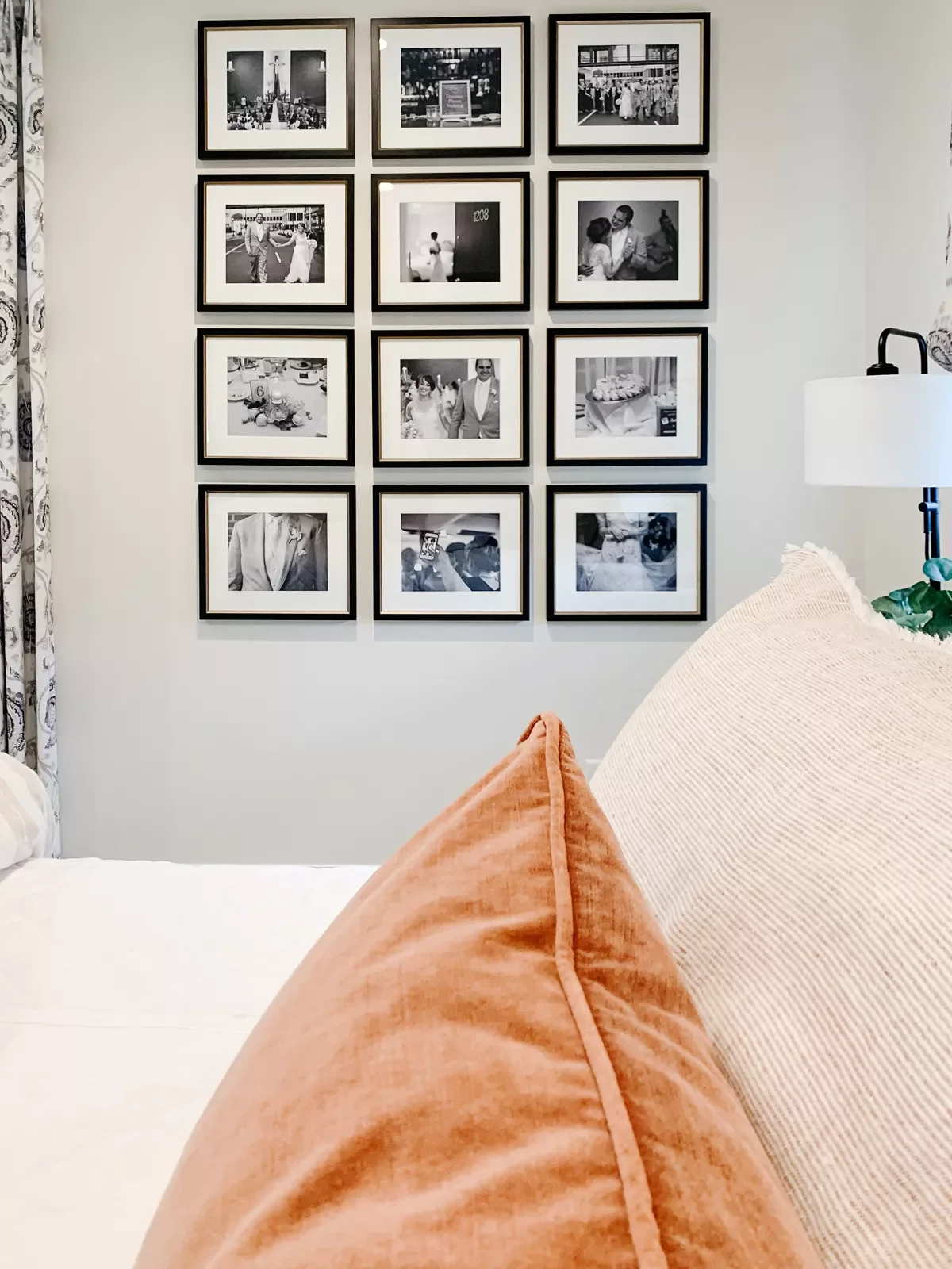 26 Creative Family Photo Wall Ideas That Will Transform Your Home 7 Highlight Your Wedding Day