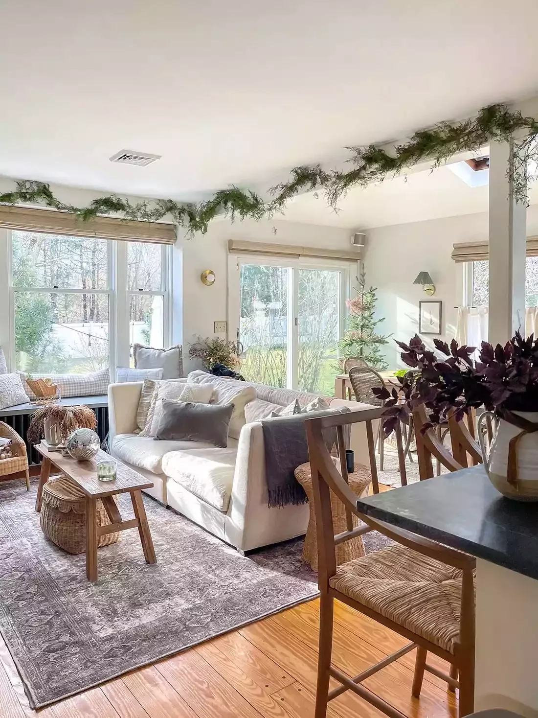 115 Stunning Christmas Decorating Ideas to Transform Your Home This Holiday Season Highlight the Ceiling
