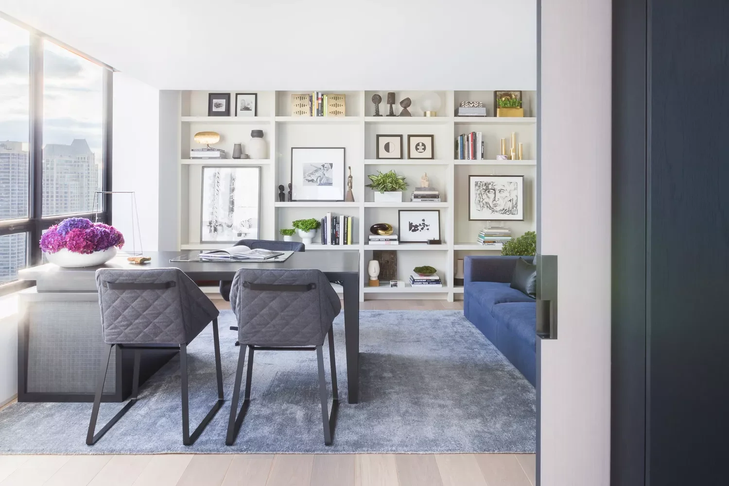 44 Inspiring Home Library Ideas to Create Your Perfect Reading Sanctuary 15 Highrise Home Library