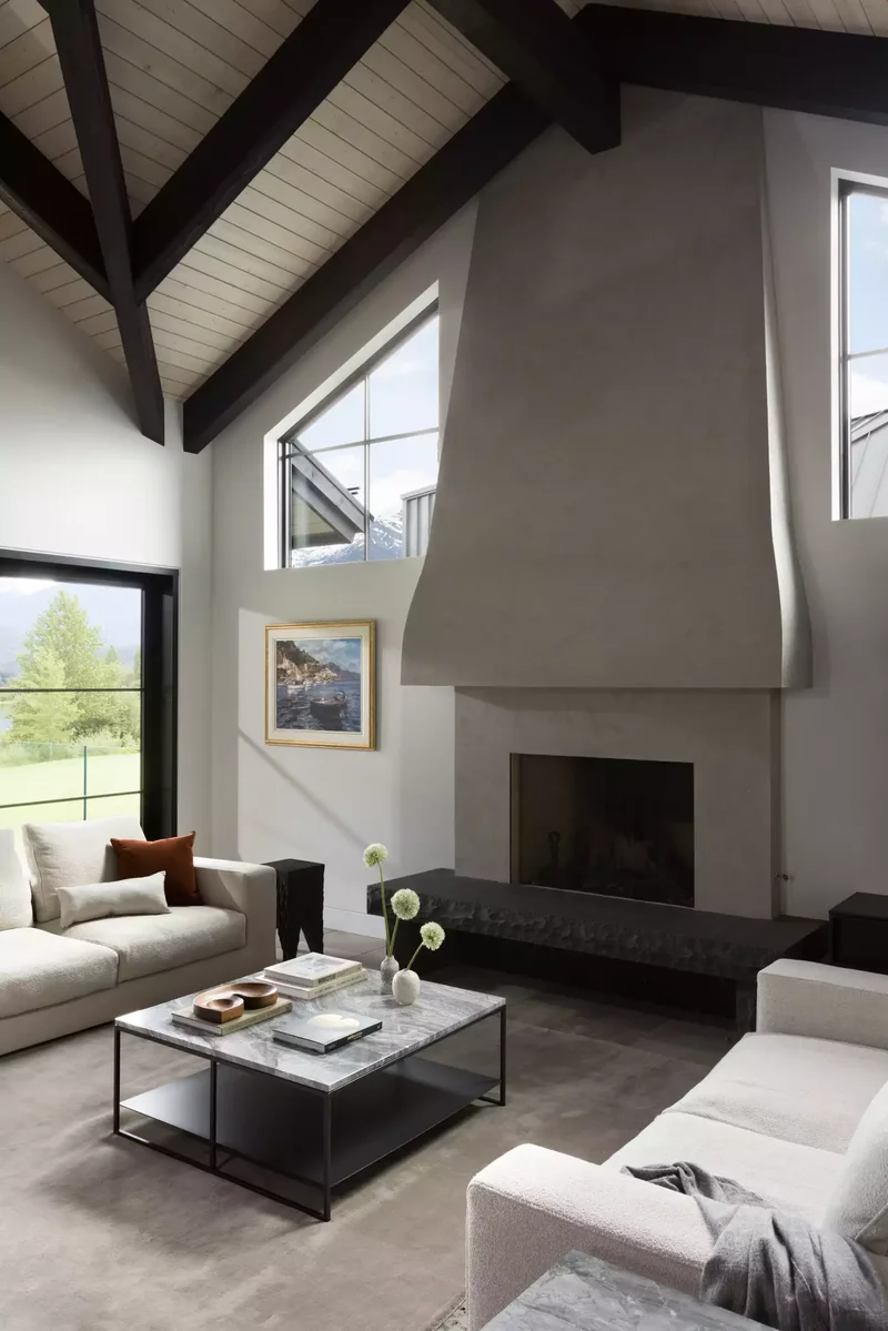 50 Beautiful Fireplace Ideas for Cozy, Elegant Spaces 8 Hit the Roof