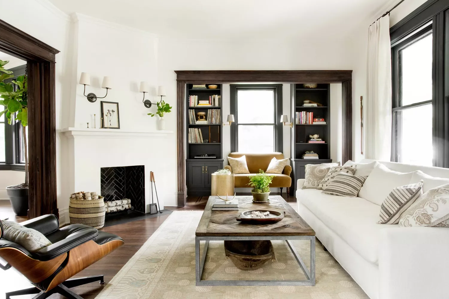 44 Inspiring Home Library Ideas to Create Your Perfect Reading Sanctuary 2 Home Library Loveseat