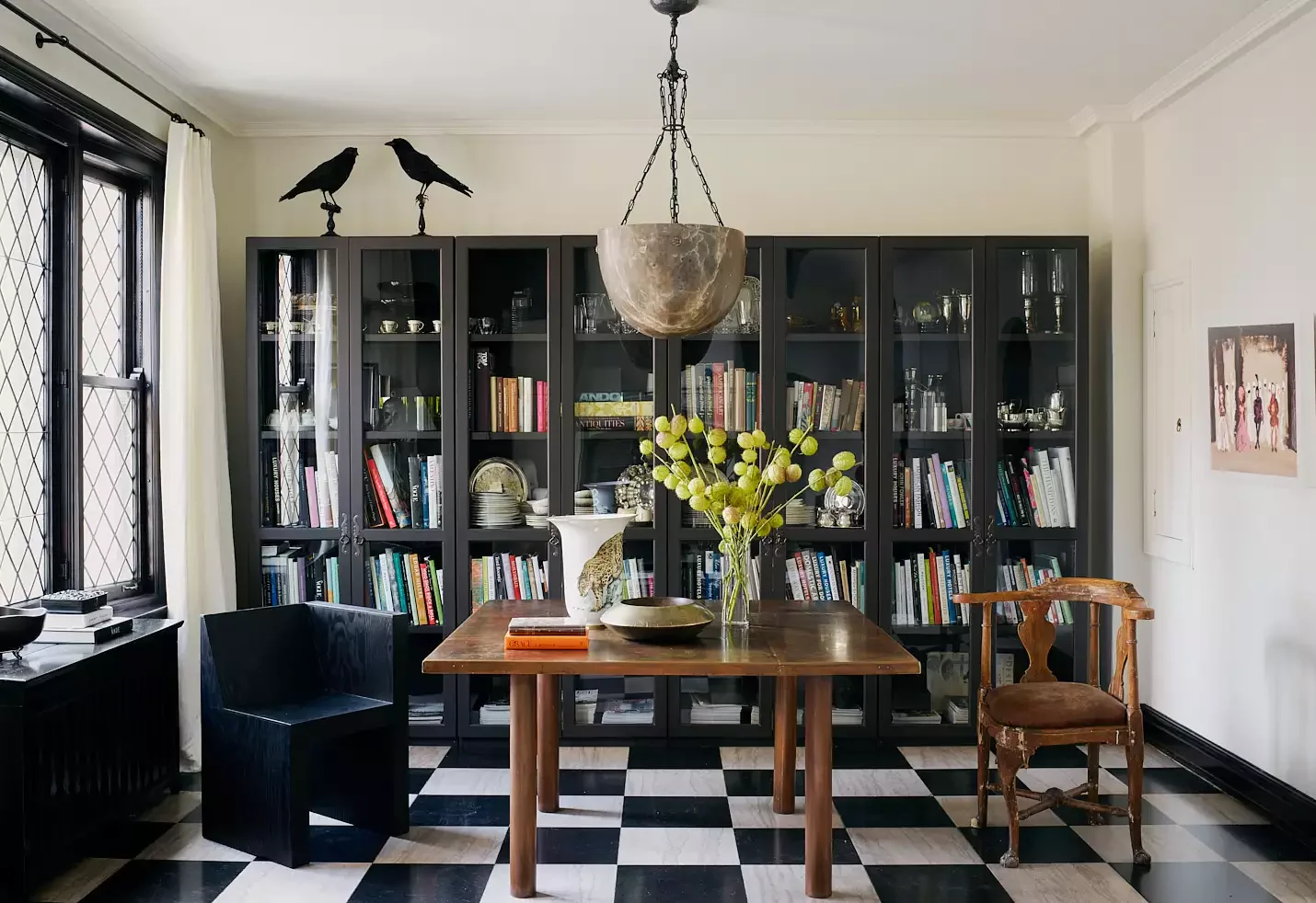 44 Inspiring Home Library Ideas to Create Your Perfect Reading Sanctuary 4 Home Library Reading Table