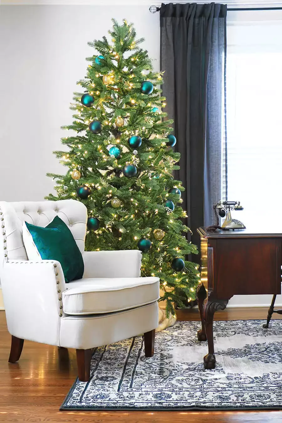 60 Stunning Christmas Tree Ideas to Transform Your Home This Holiday Season 52 Home Office Tree