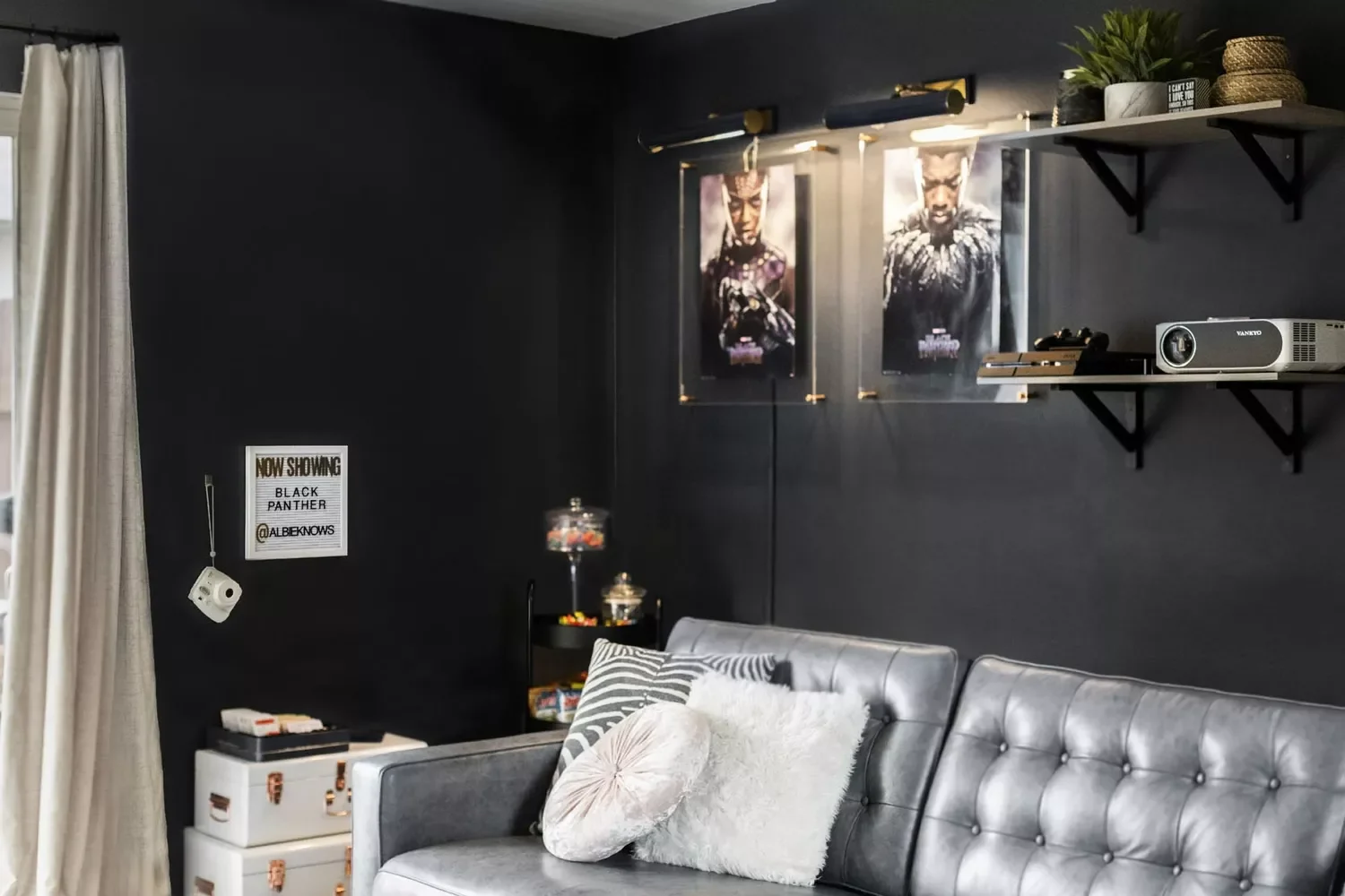 57 Inspiring Letter Board Ideas to Transform Every Room in Your Home Home Theater Letter Board