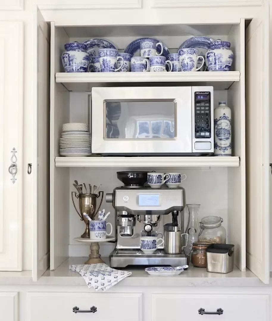 43 Stylish Coffee Bar Ideas That'll Transform Your Morning Routine Hybrid Coffee Bar