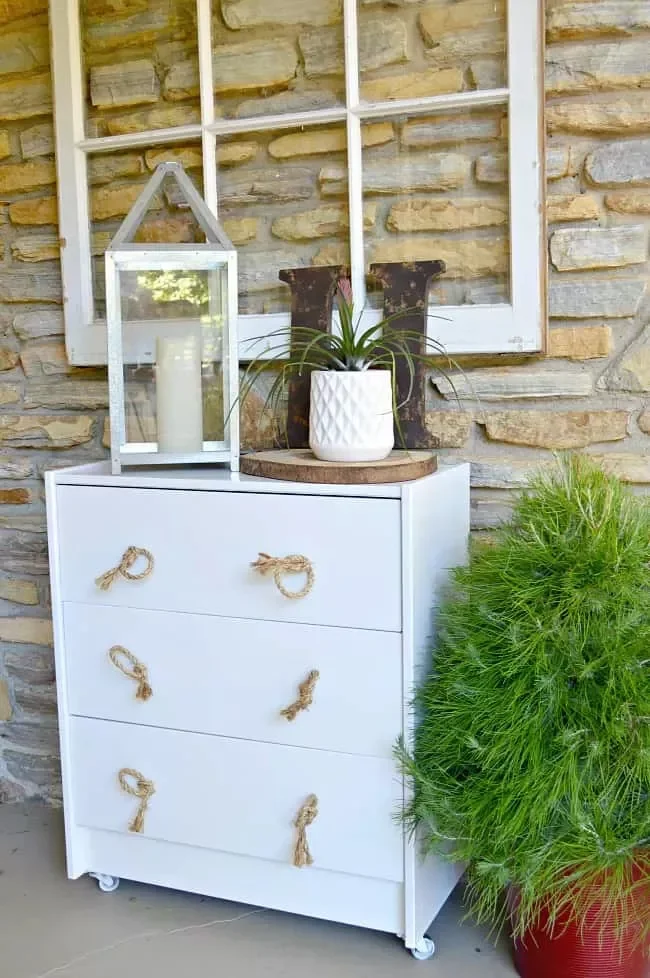 20 Creative DIY Outdoor Storage Solutions for Your Home IKEA Rast Hack With Wheels
