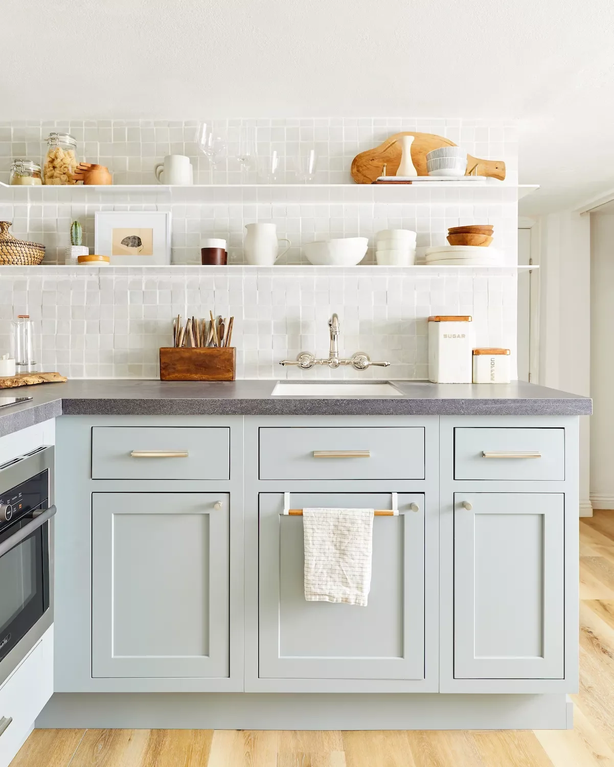 32 Stunning Blue Kitchen Design Ideas That Will Transform Your Space Ice Blue Kitchen Cabinets