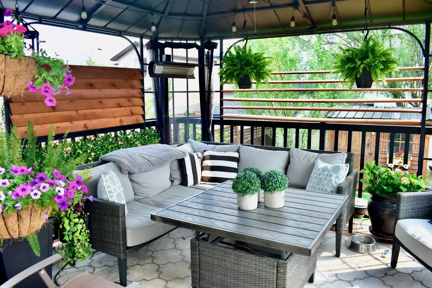 24 Stunning Gazebo Lighting Ideas That Will Transform Your Outdoor Space 17 Illuminate With Cafe Lights