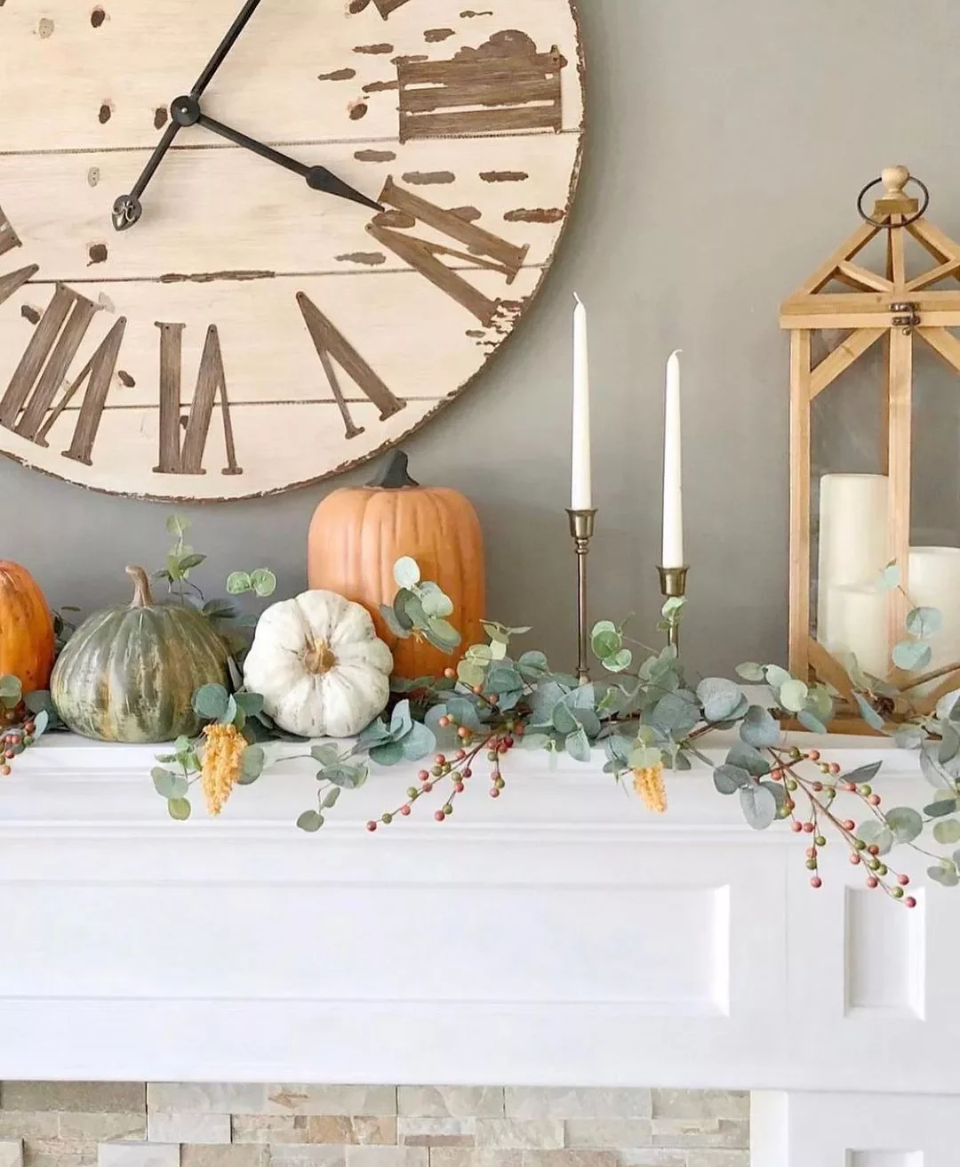 50 Stunning Fall Decorating Ideas That'll Make Your Home Feel Like Autumn Magic 30 In Lieu of Garland