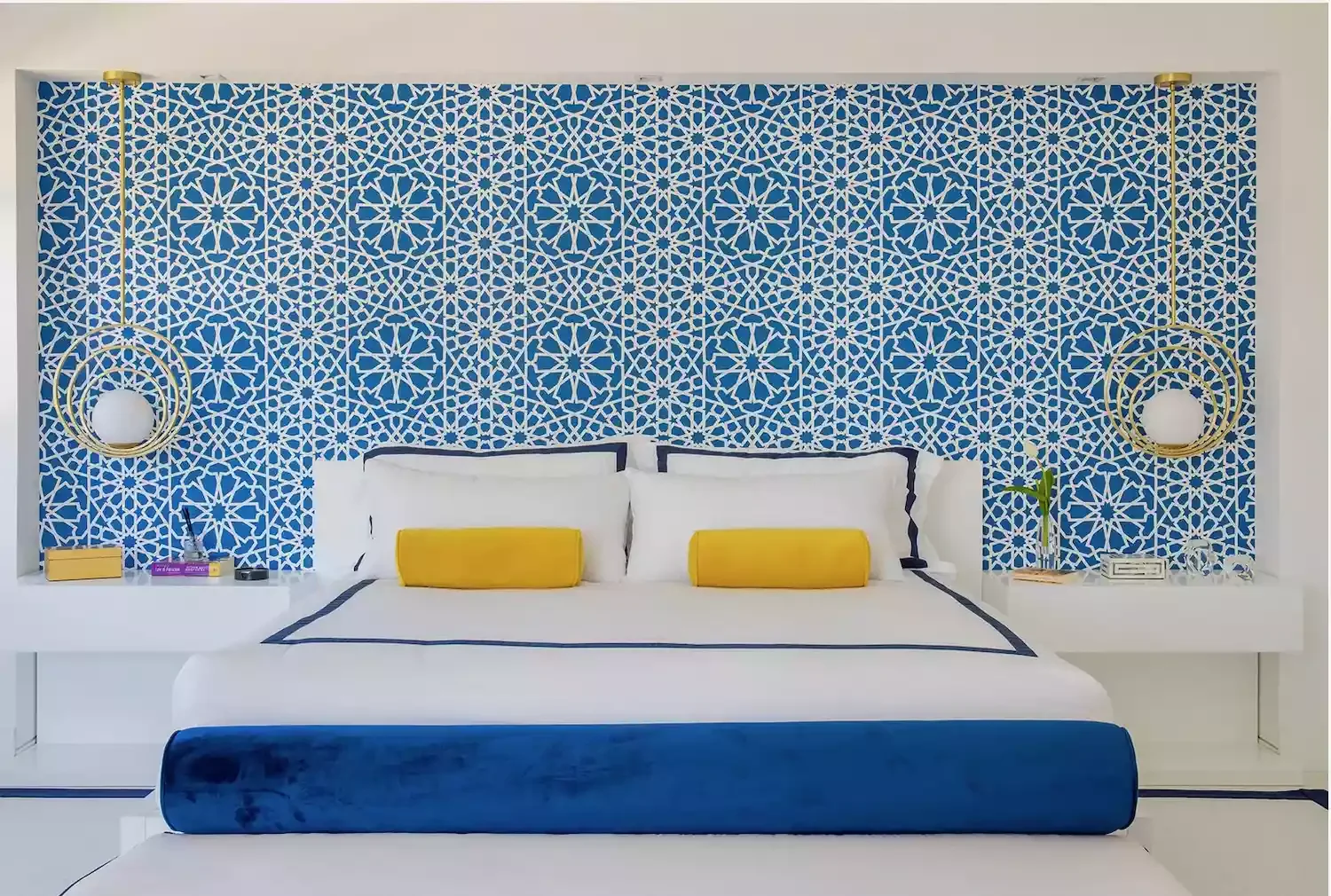 85 Stunning Primary Bedroom Design Ideas to Transform Your Space Include Arabesque Patterns