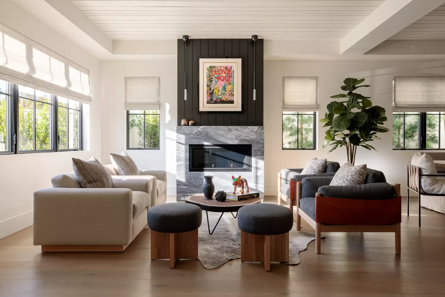 50 Elegant Living Room Ideas That Feel Warm and Inviting 33 Include Flexible Seating