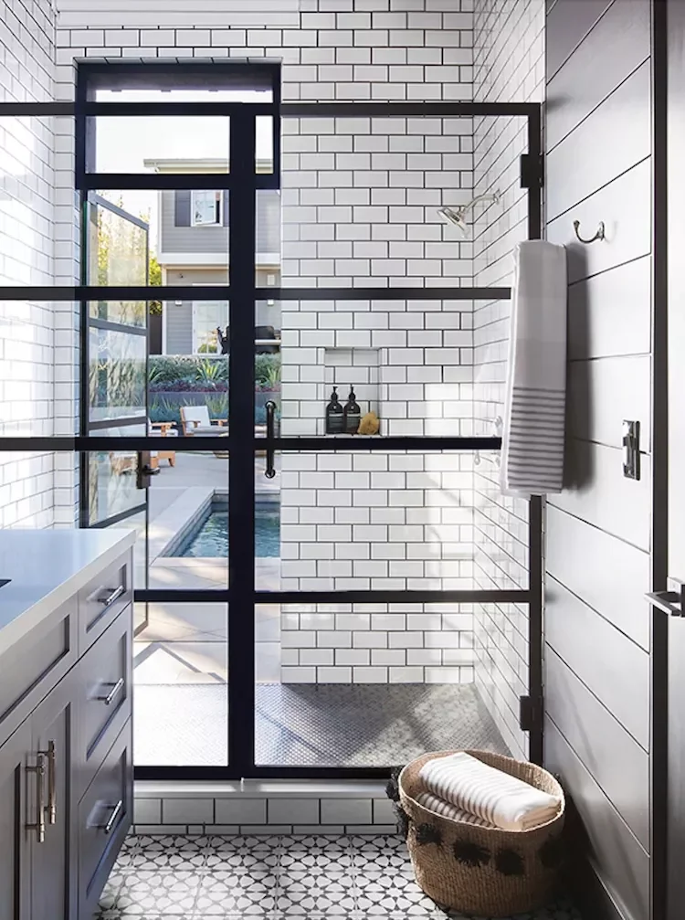 38 Stunning Pool House Ideas to Create Your Dream Backyard Retreat 38 Include a Bathroom