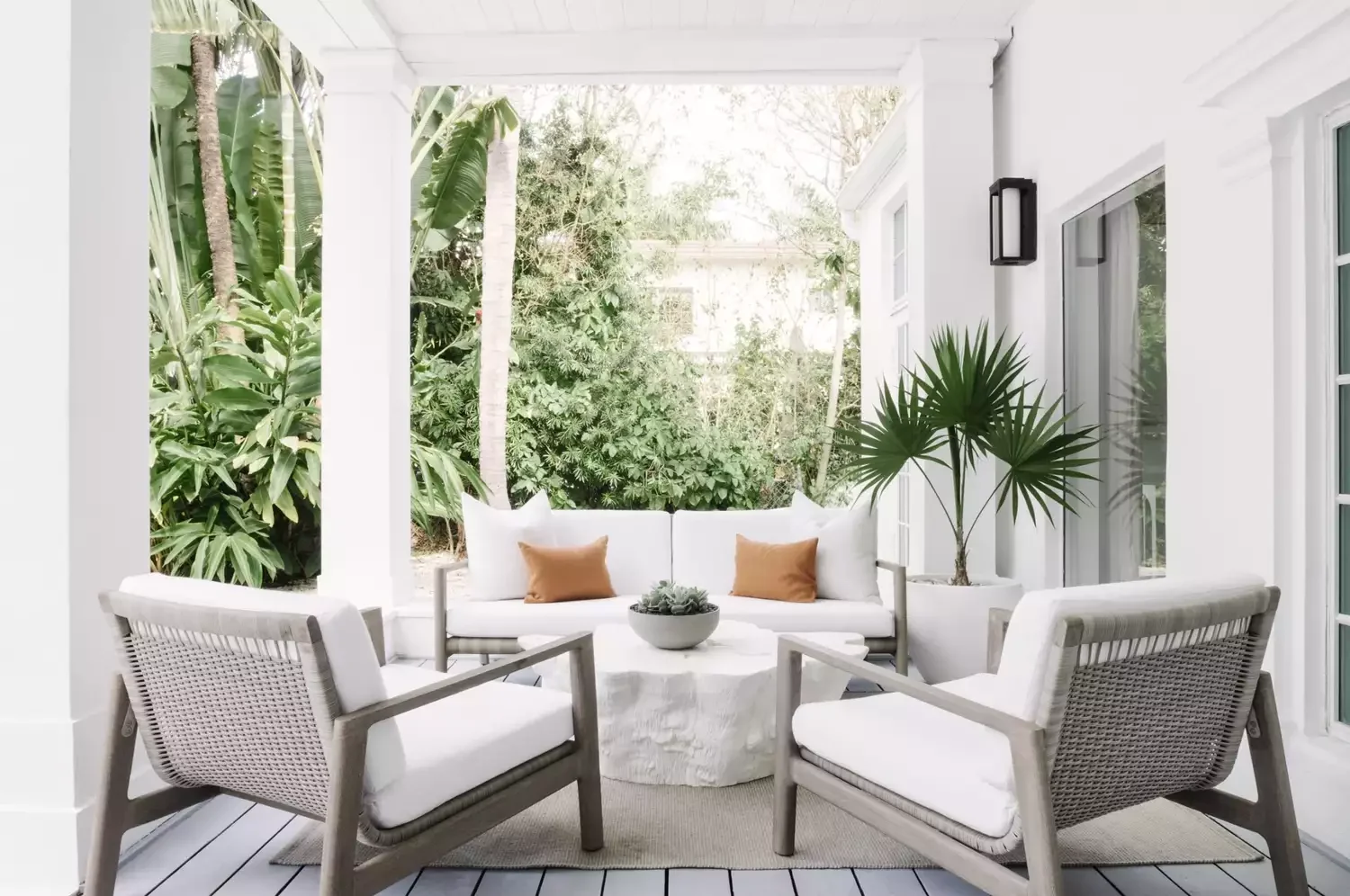 Include a Large Tropical Plant
