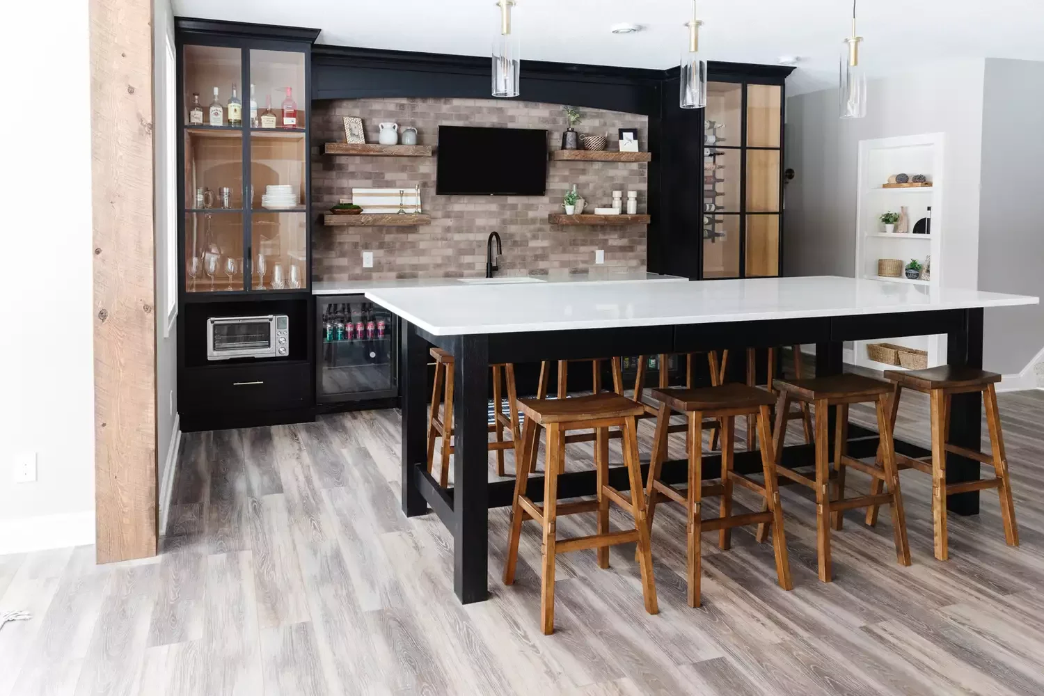 33 Creative Basement Kitchenette Ideas to Transform Your Lower Level 13 Include a Pizza Oven