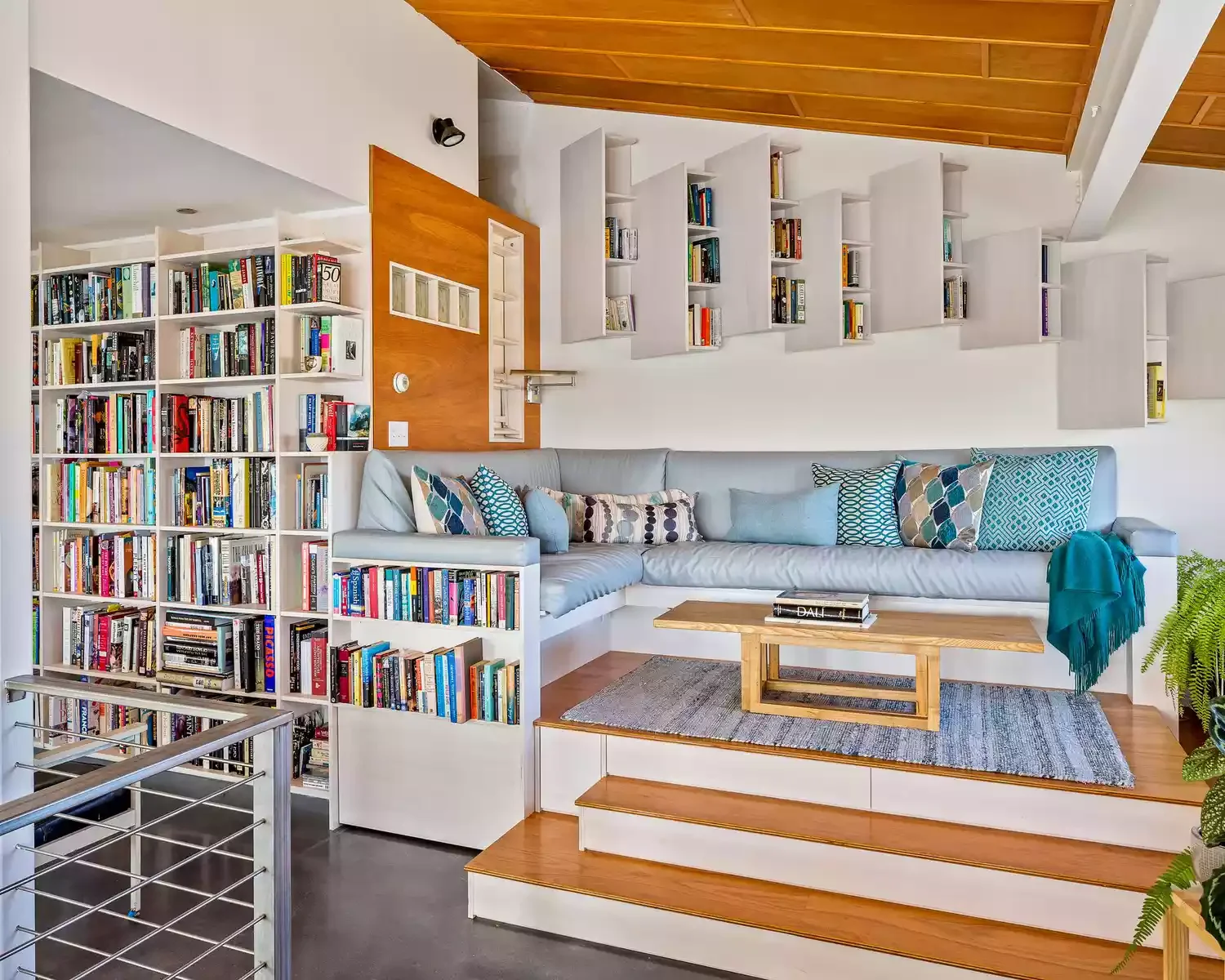 22 Stunning Sectional Sofa Ideas That Will Transform Your Living Space 4 Include a Reading Nook