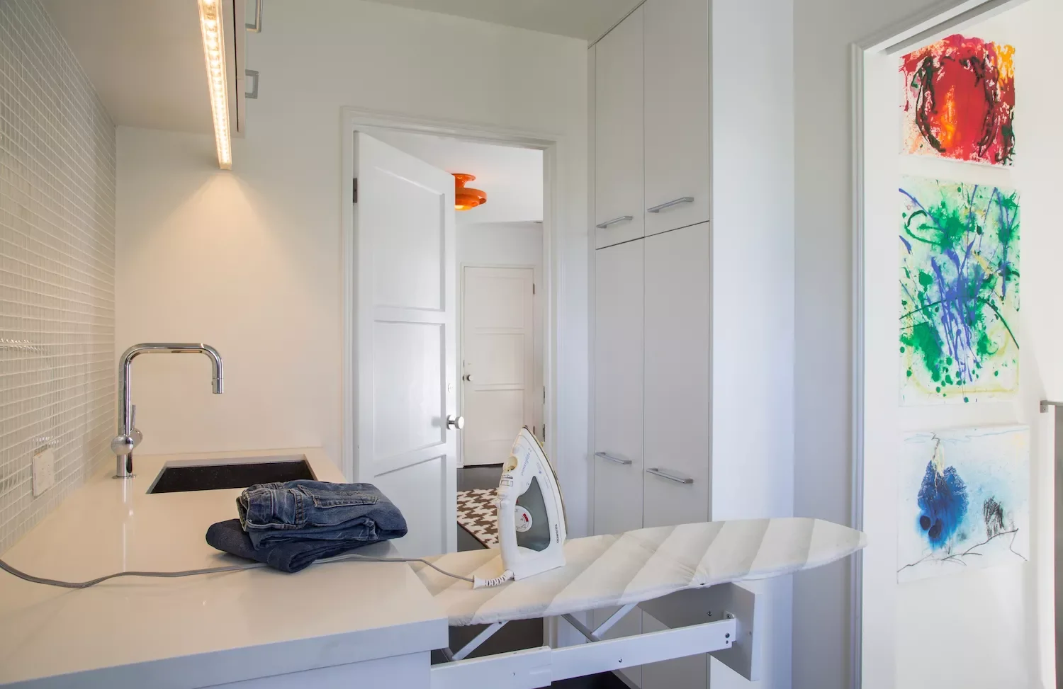 Include an Ironing Station