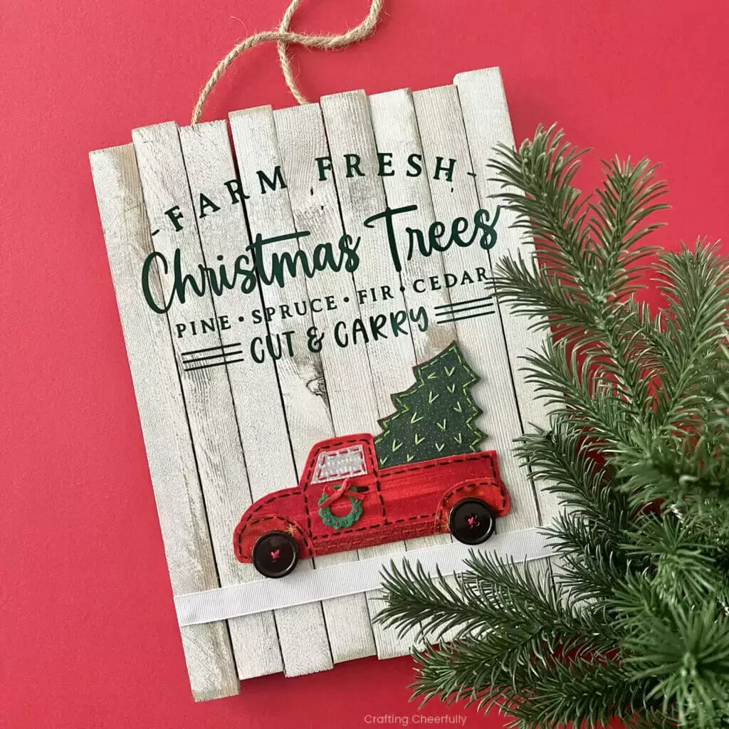 31 DIY Christmas Sign Ideas That Look Professionally Made Incorporate Applique