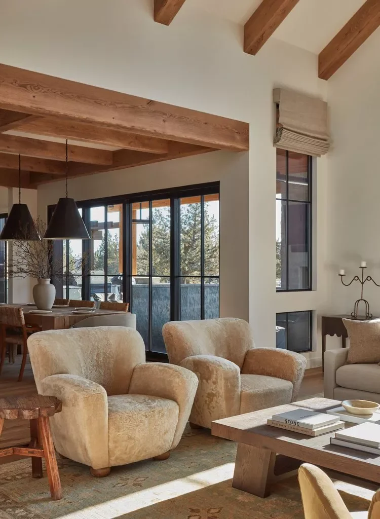 15 Fresh Modern Cabin Interior Design Ideas That Transform Your Space 10 Incorporate Black Accents
