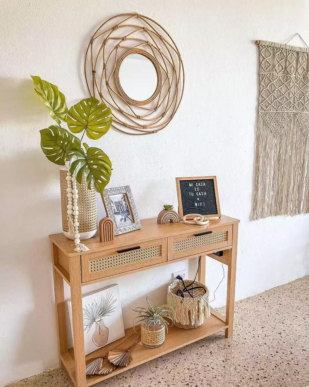 51 Stunning Entryway Mirror Ideas That Will Transform Your Space Incorporate Boho Style