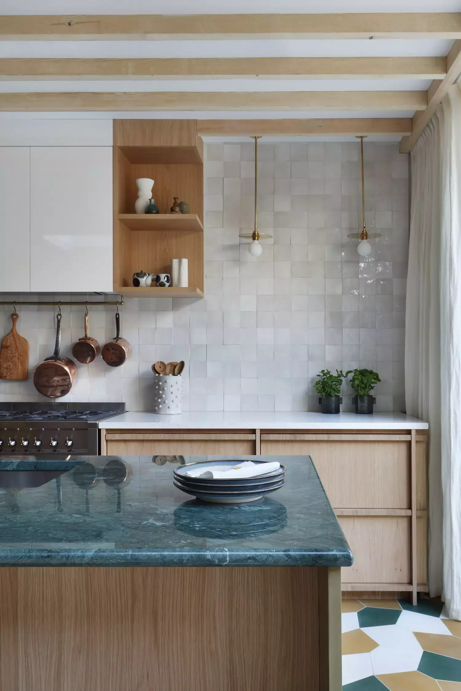 39 Green Kitchen Design Ideas That Never Go Out of Style Incorporate Green Marble