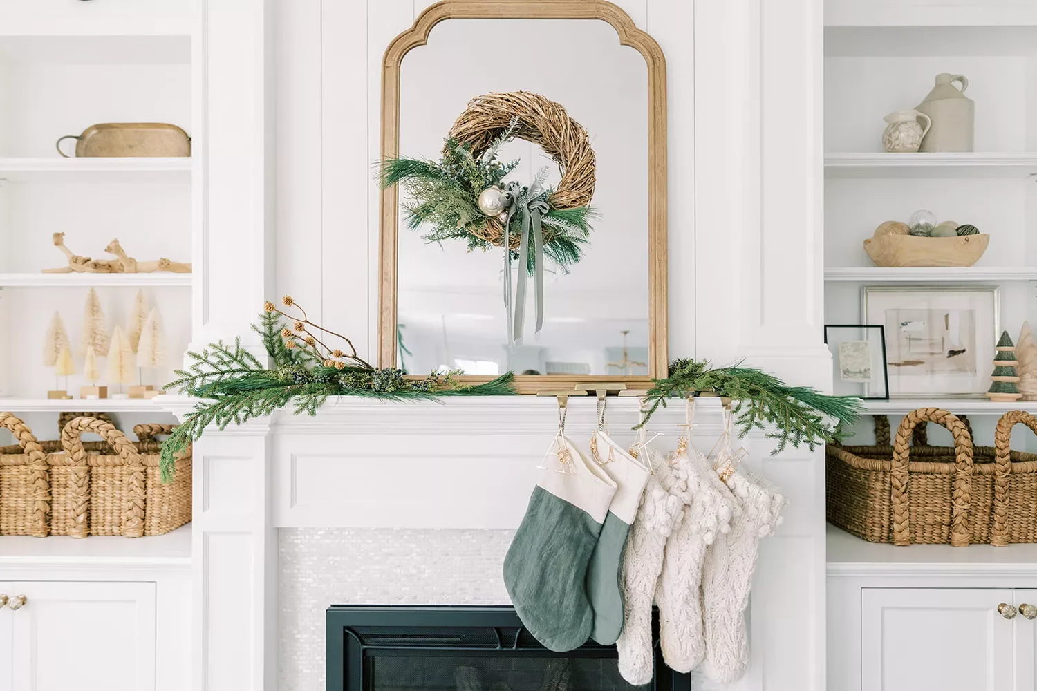 50 Christmas Decorating Ideas That Create a Designer Wonderland Incorporate Natural Elements