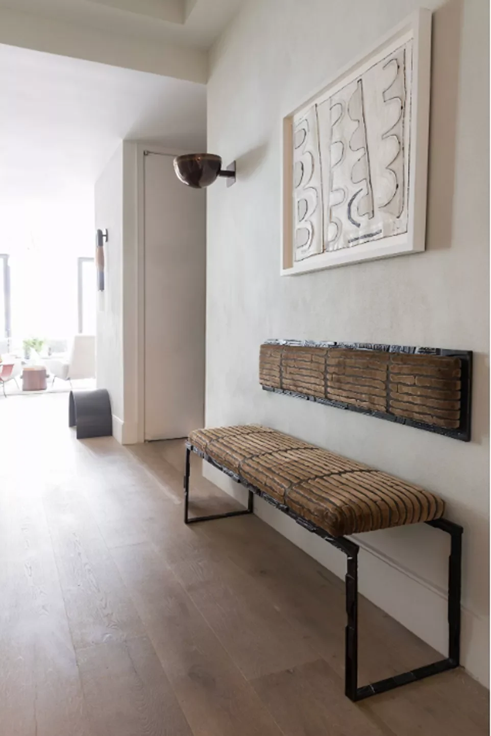 22 Contemporary Foyer Designs That Create Unforgettable First Impressions 18 Incorporate Seating