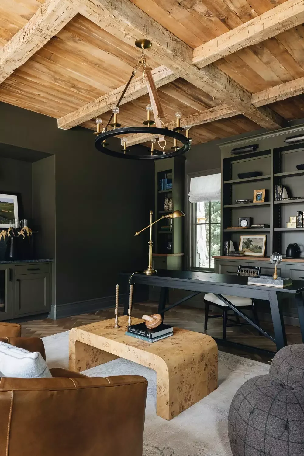 35 Brilliant Open Floor Plan Design Ideas That Create Amazing Flow 23 Incorporate a Home Office