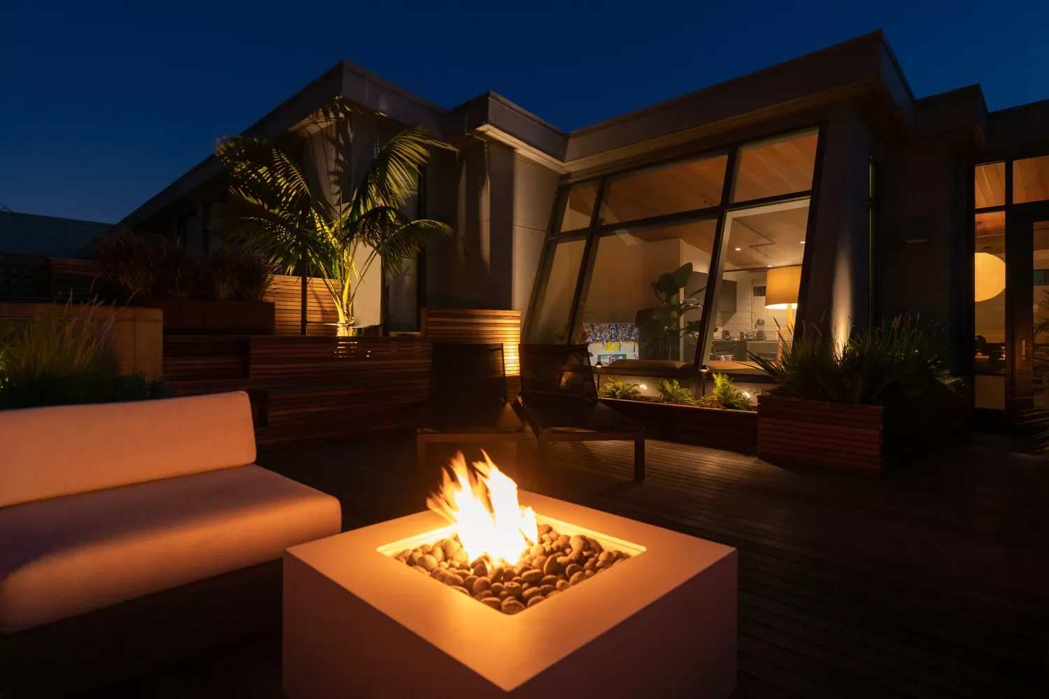 60 Stunning Backyard Fire Pit Ideas That Will Transform Your Outdoor Space 42 Indoor-Outdoor Fire Pit